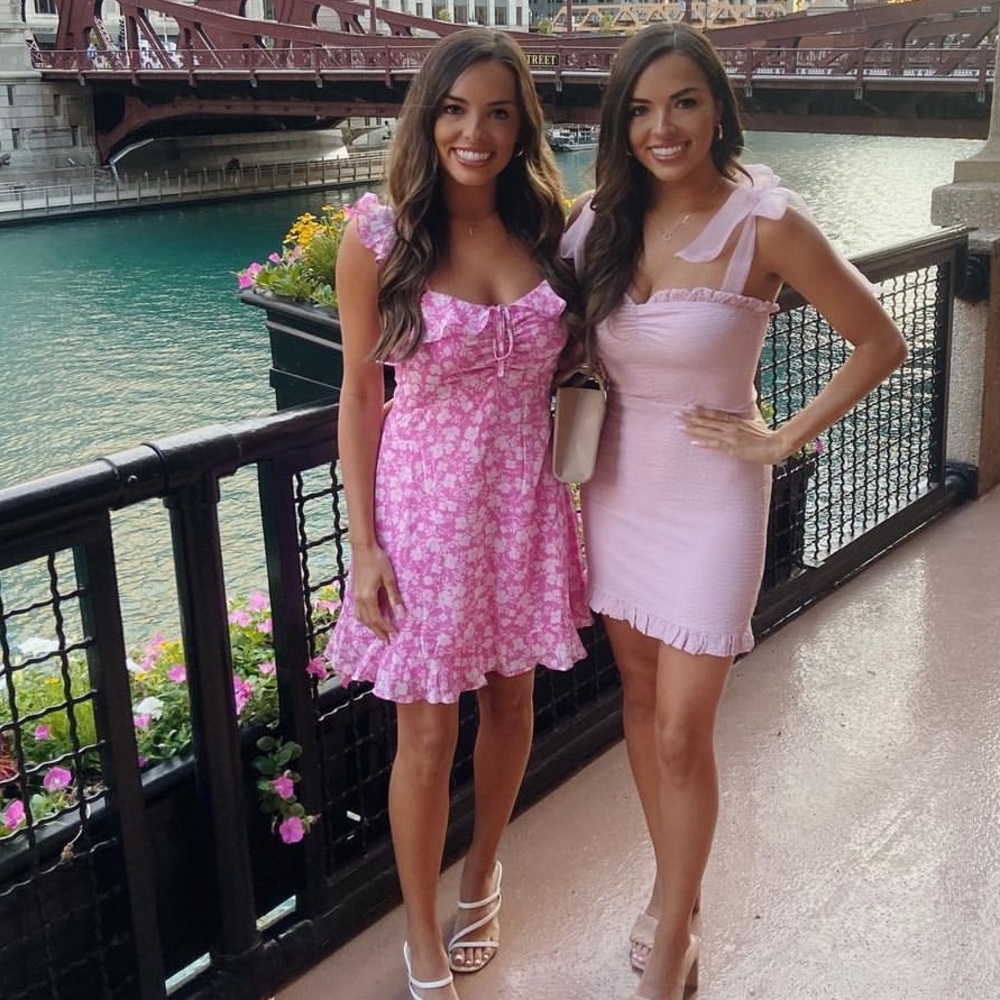 Livi ruffled skater dress-